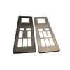 OEM ODM Custom Metal Fabrication Service Top Precision Anodized Brushed Aluminum CNC Machining Milling Hotel Switch Panel