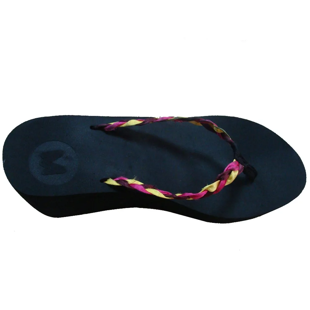 fancy wedge flip flops