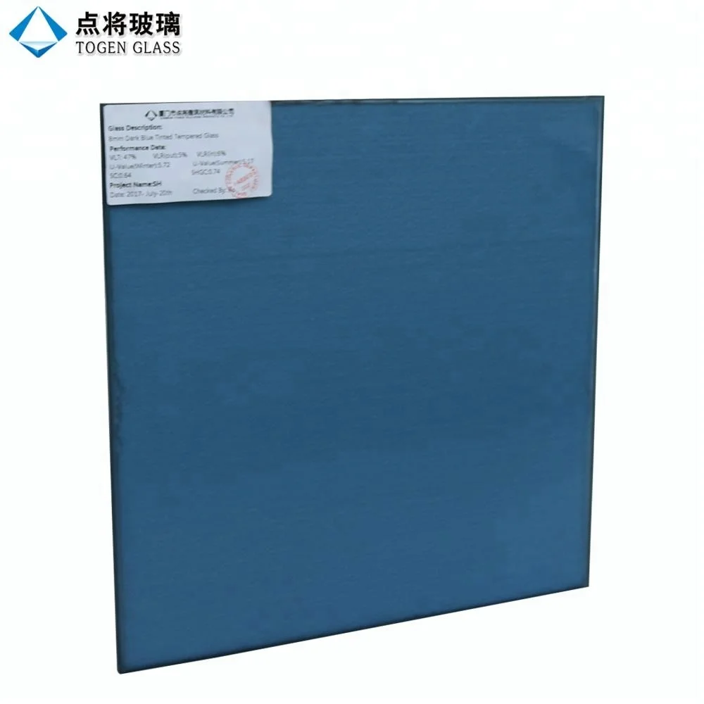 Reflective Dark Blue Tinted Colored Window Glass Sheet Buy Colored