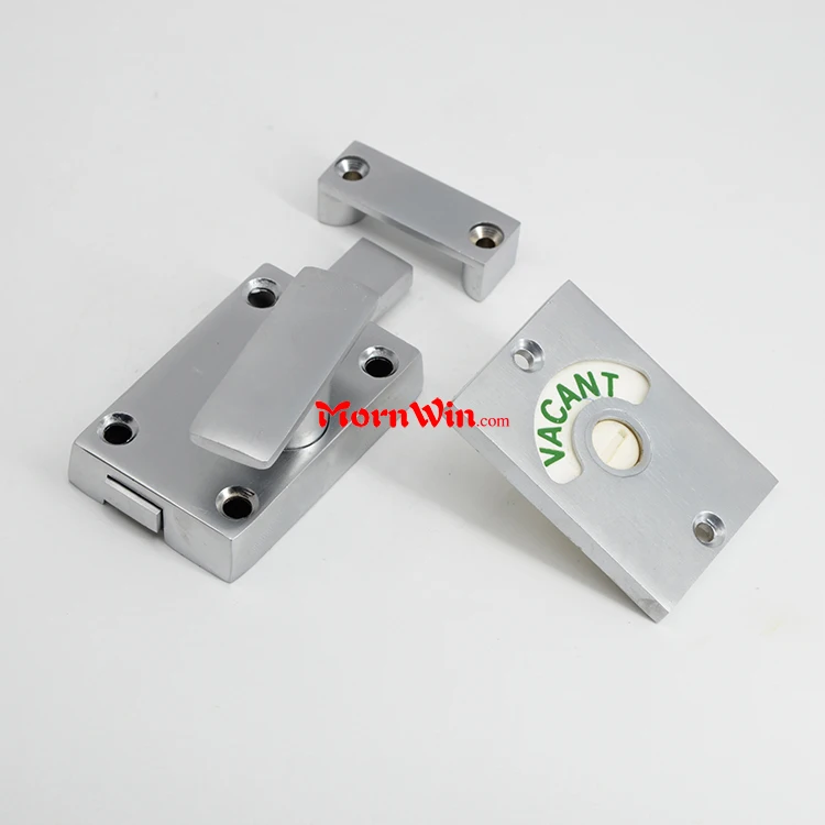 Wc Zinc Alloy Indication Lock Toilet Partition Cubicle Door Lock Buy