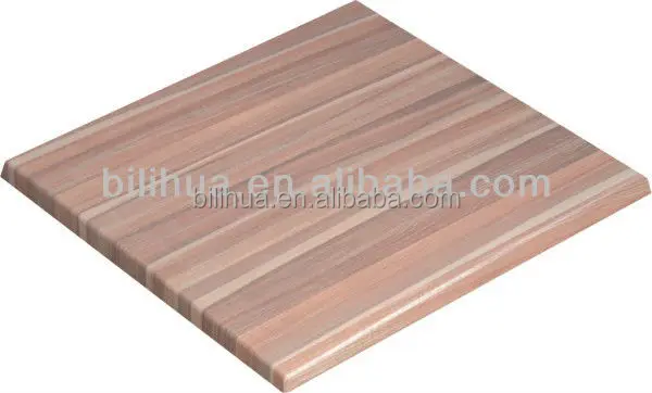 
Restaurant Table Wooden banquet table top Werzalit top 