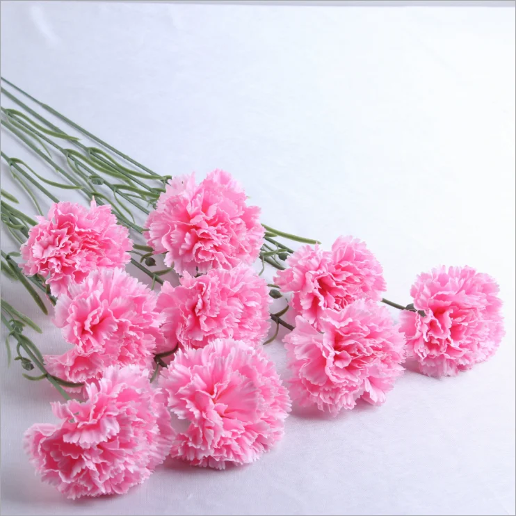 Colorful Cheap Artificial Flower Single Carnation For Mother Gift Buy