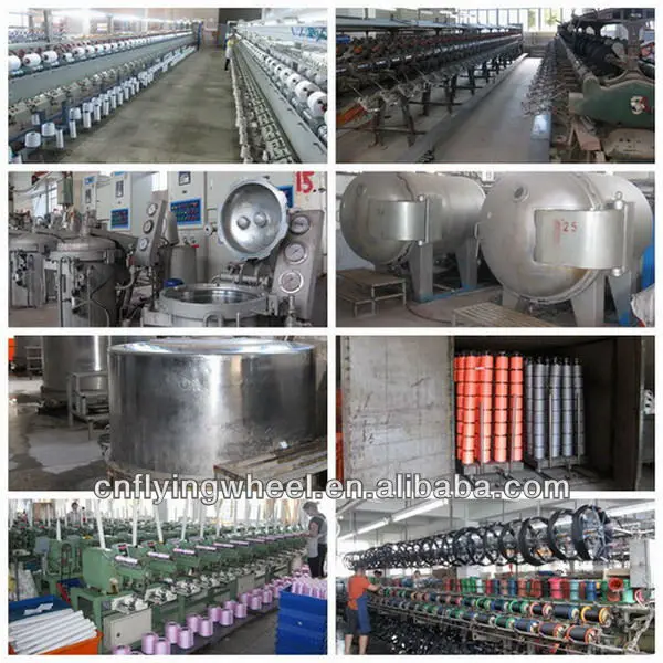 Flying wheel thread factory equiment