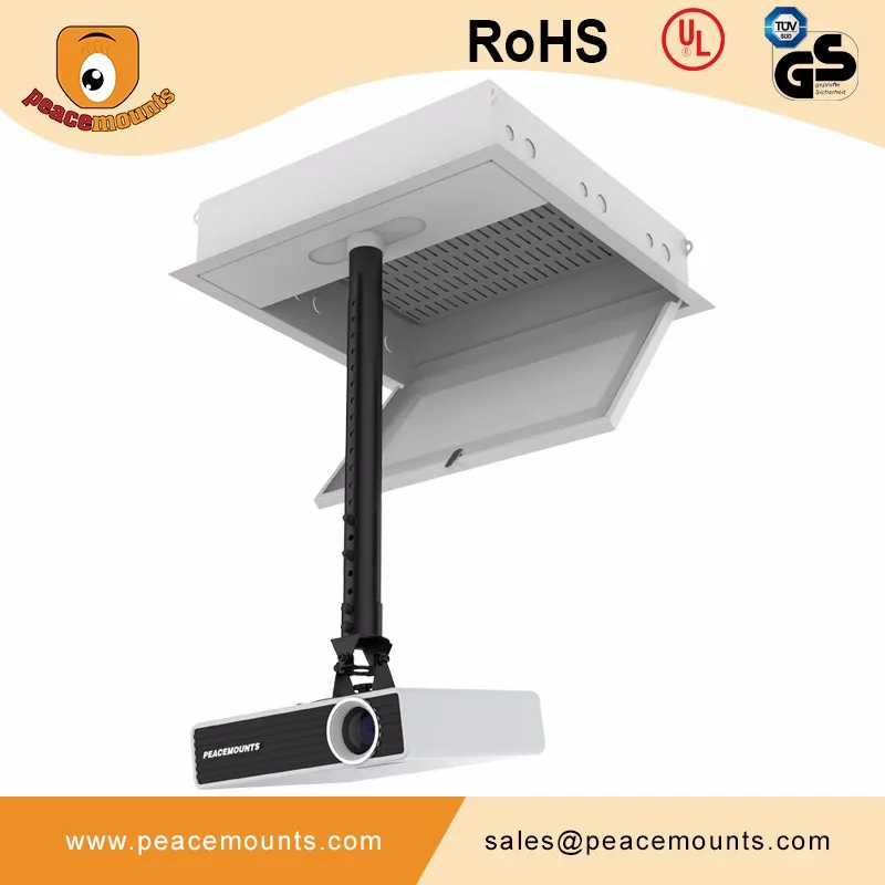 Extension Arm Security Retractable Projector Ceiling Mount Locking