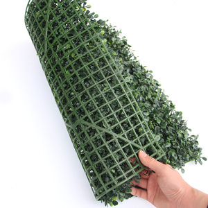 Image of ZERO Vertical Garden Decorative Faux Boxwood Hedge roll Green Artificial Hedge For Indoor Outdoor Wall Decor