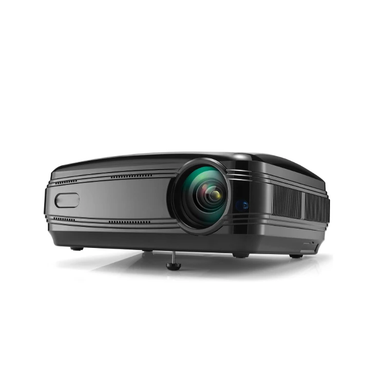 

3200 Lumens HD 3D Projector android home theater education conference projector, Black