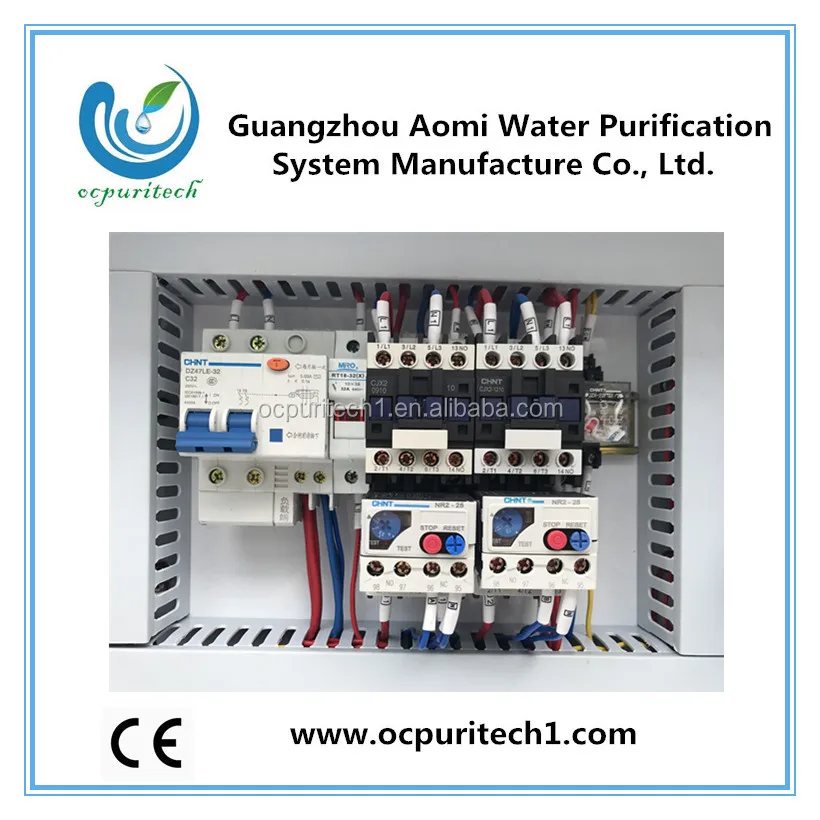 SS304 frame anticorrosive 750LPH RO drinking water purification plant
