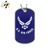 Personalized customization hard enamel fashion men U.S. AIR FORCE stainless steel necklaces