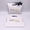 Human hair extension brazilian packaging/box braid wig/packaging box for hair