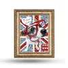 New Item Lenticular Wolf 3d/5d Picture High Quality Wallpapers Home Decoration Picture Frame 3d