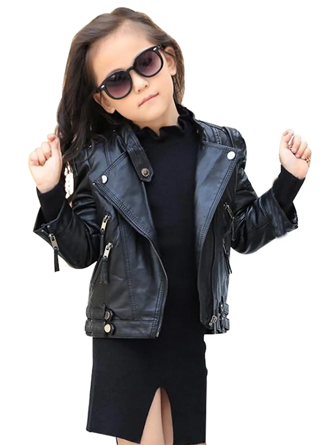 baby girl moto jacket