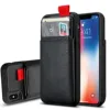 For iPhone Xs Max Case Leather Hard Back Case Slim Fit Protective Cover Case for iPhone Xs Max
