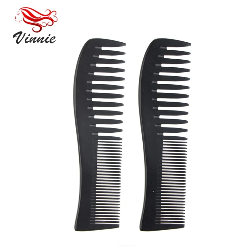 

2019 New Barber Salon Unbreakable Bakelite Cutting Comb For Barber Shop, Personalized pocket comb, Black and brown