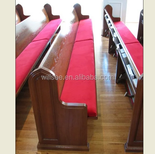 
CH B095, Wooden Church Benches Pew Chairs 