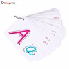 Paper Material Custom Memory Game Cards Flash Cards With Color Box