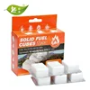 High Quality Smokeless, Eco-Friendly Ignite Quickly 12Pcs Hexamine Solid Fuel Tablets