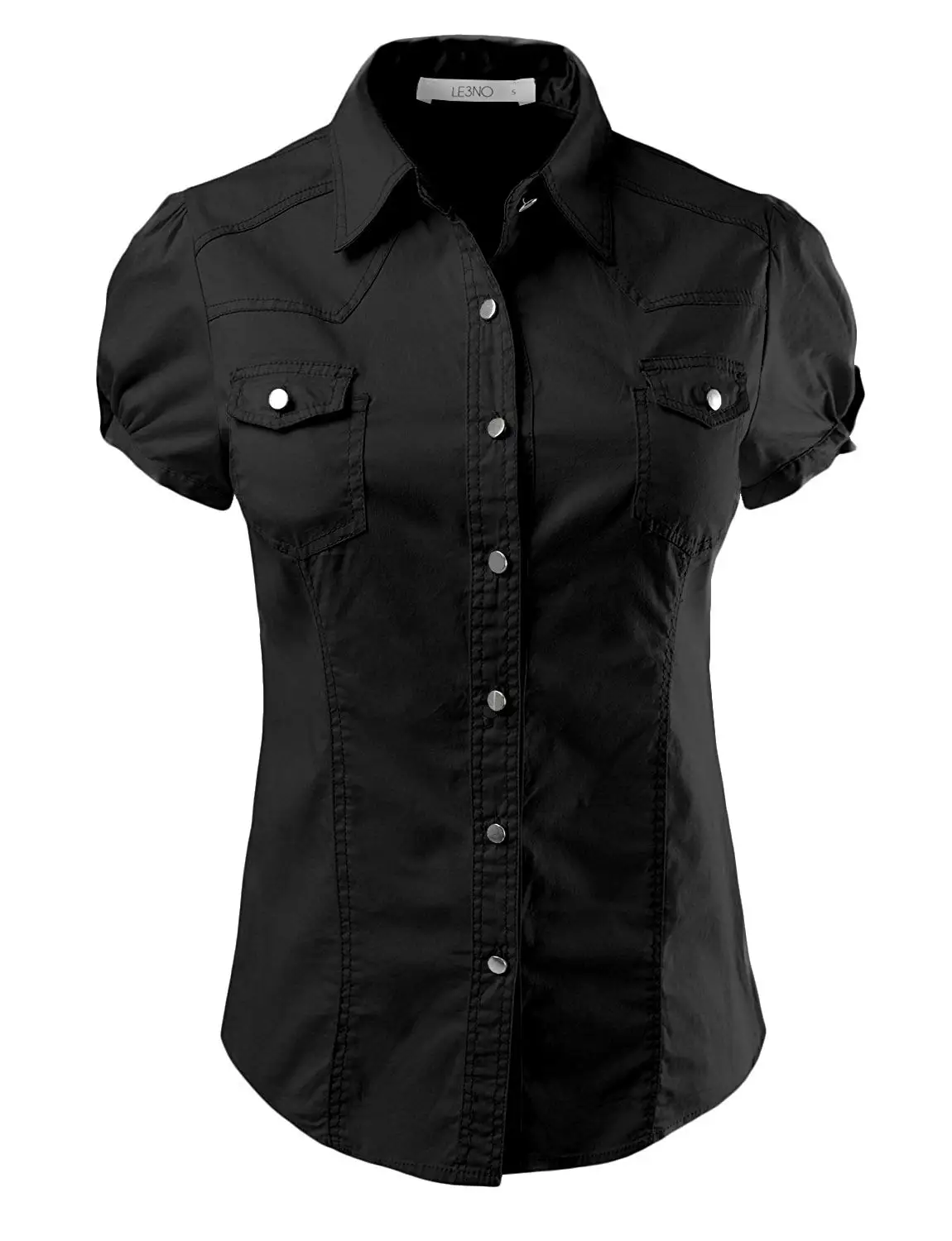 fitted button down shirts womens