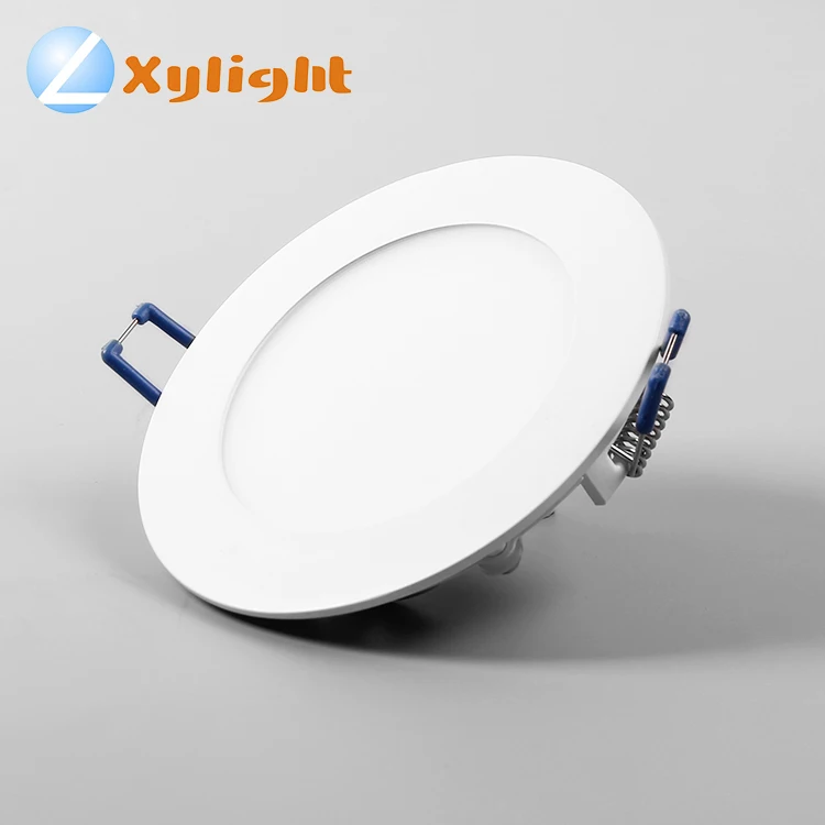 
Wholesale ultra slim recessed 4W 85mm round SMD LED ceiling panel light 