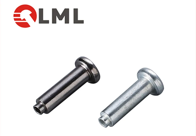 New Design Mushroom Metal Alloy Aluminum Rivet With Stainless Steel Cap