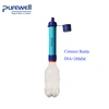 outdoor camping hiking emergency survival gear water filter straw