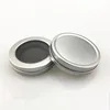 Hot Sale Flat Cover Round Small Metal Tin Box for Cream