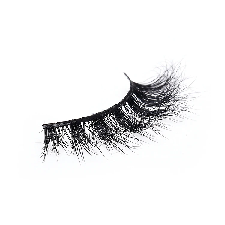 

Natural hair false eyelashes manufacturer 3D mink lashes fake eyelashes, Natural black