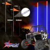 Offroad Auto Part ATV UTV RZR Buggy led whip light kit 3Feet/4Feet/5Feet/6Feet DC12V Quick connect car antenna flags safety whip