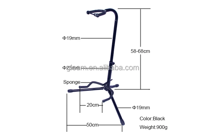 Чертеж стойки для гитары