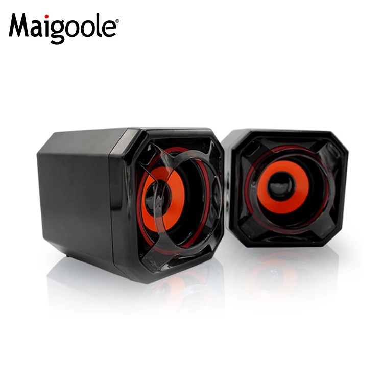 

Good Quality Computer Speakers, 2.0 USB Power Wooden Speaker