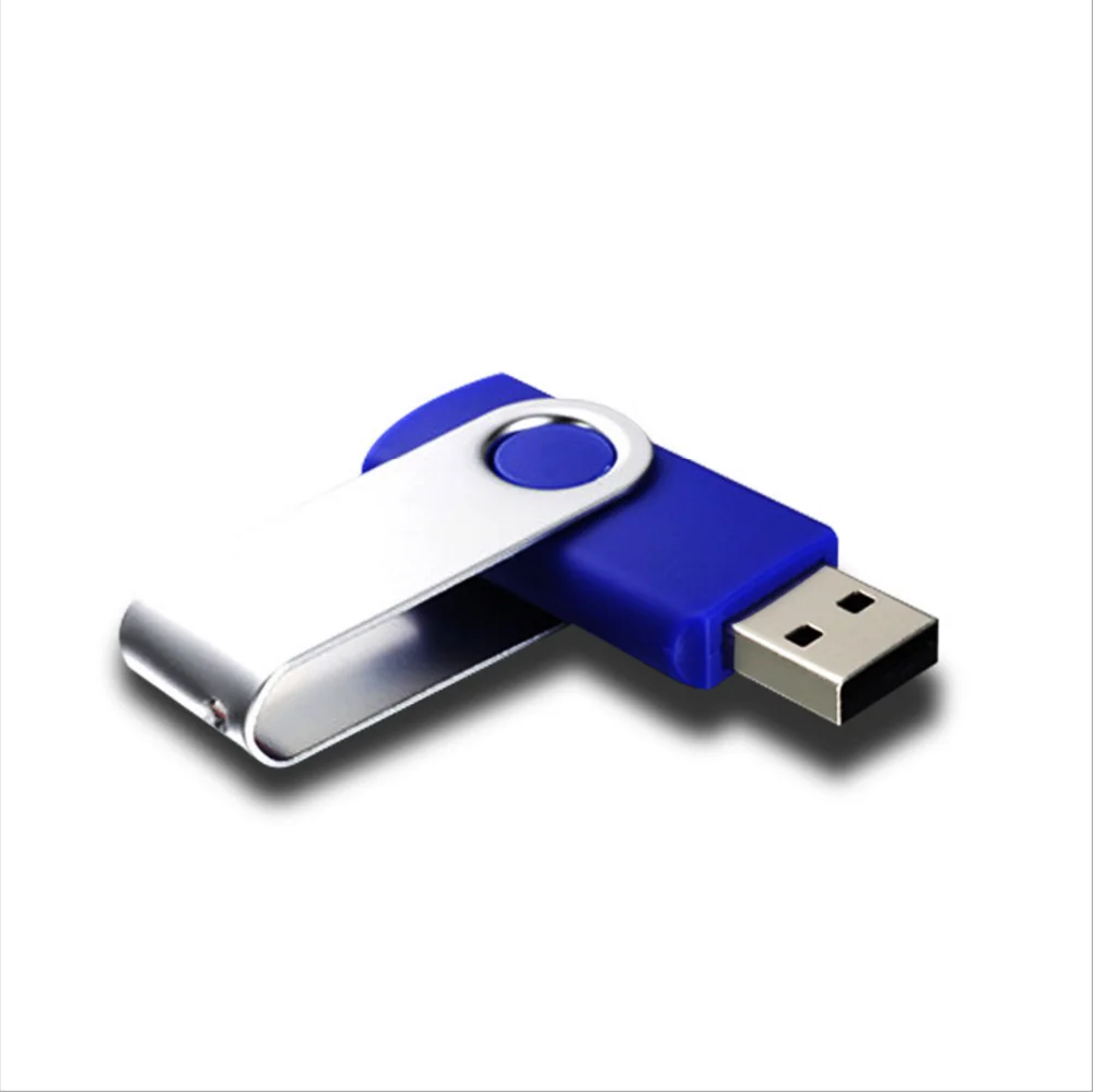 

2019 factory selling swivel USB Flash Drive 2.0 3.0 metal U disk custom logo16gb 32gb 64gb 128gb pendrive