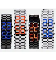 

NEW Metal Iron Samurai Watch Men Women styles fashion classic LED lava watch