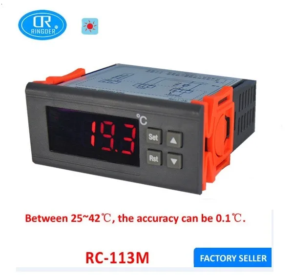 Ringder Rc-112e All Purpose Cheap Digital Temperature Controller ...