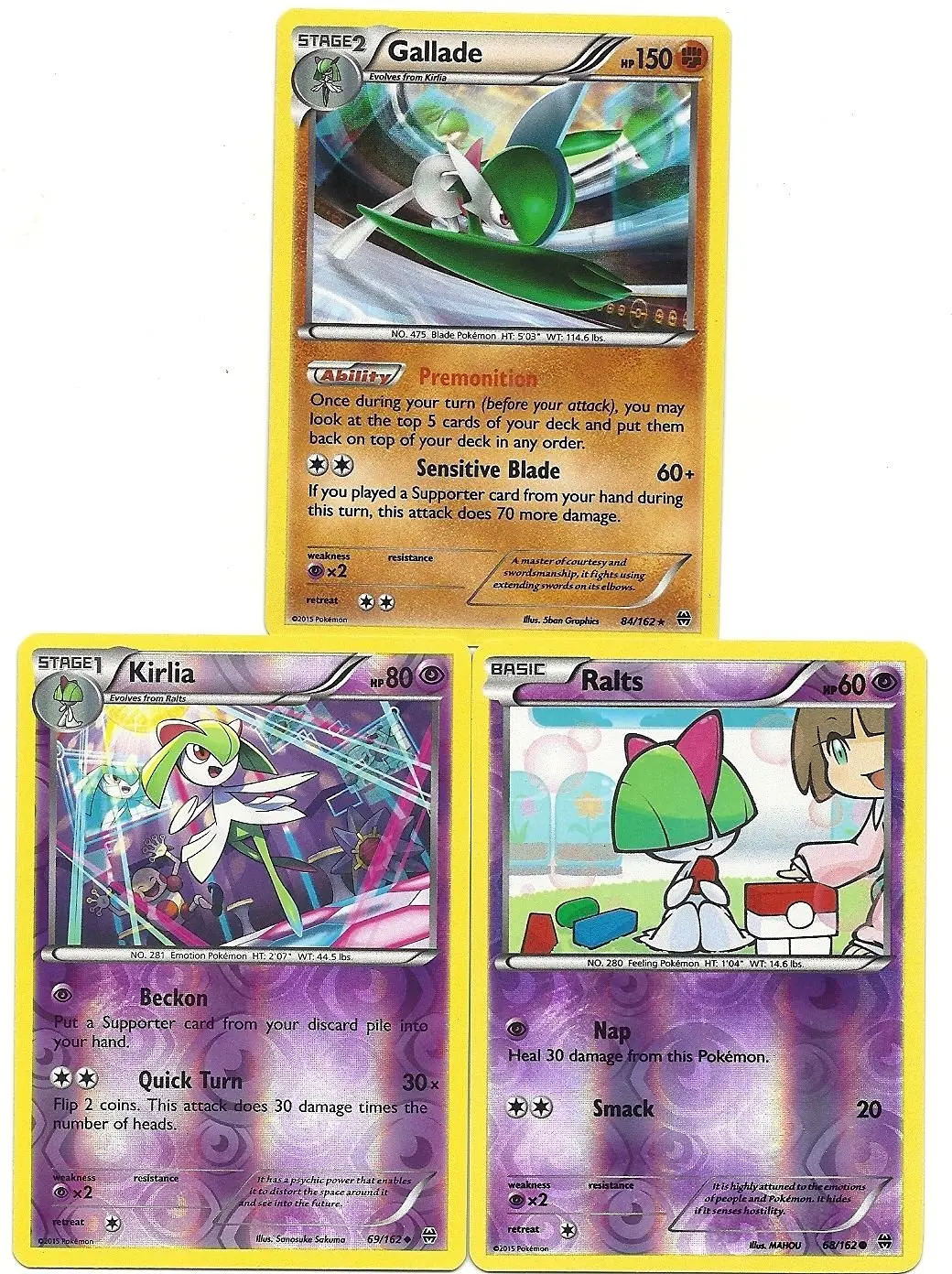Buy Ship From Usa 3 Xy Breakthrough Evo Pokemon Cards Gallade Holo Kirlia Rh Ralts Rh Item H3ng Ue Ew23d In Cheap Price On Alibaba Com
