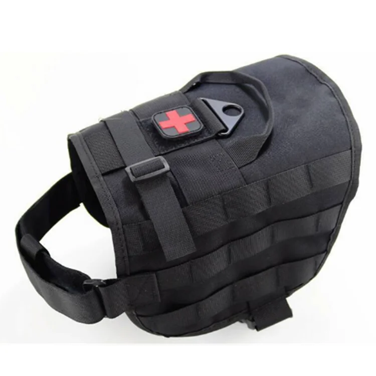 

Military tactical dog vest molle vest for outdoor training, Black;khaki;army green