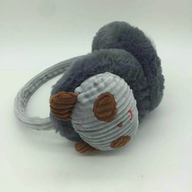 Winter Ear Muffs For Unisex,Cute Animal Earmuffs,Holding Ear Warmers