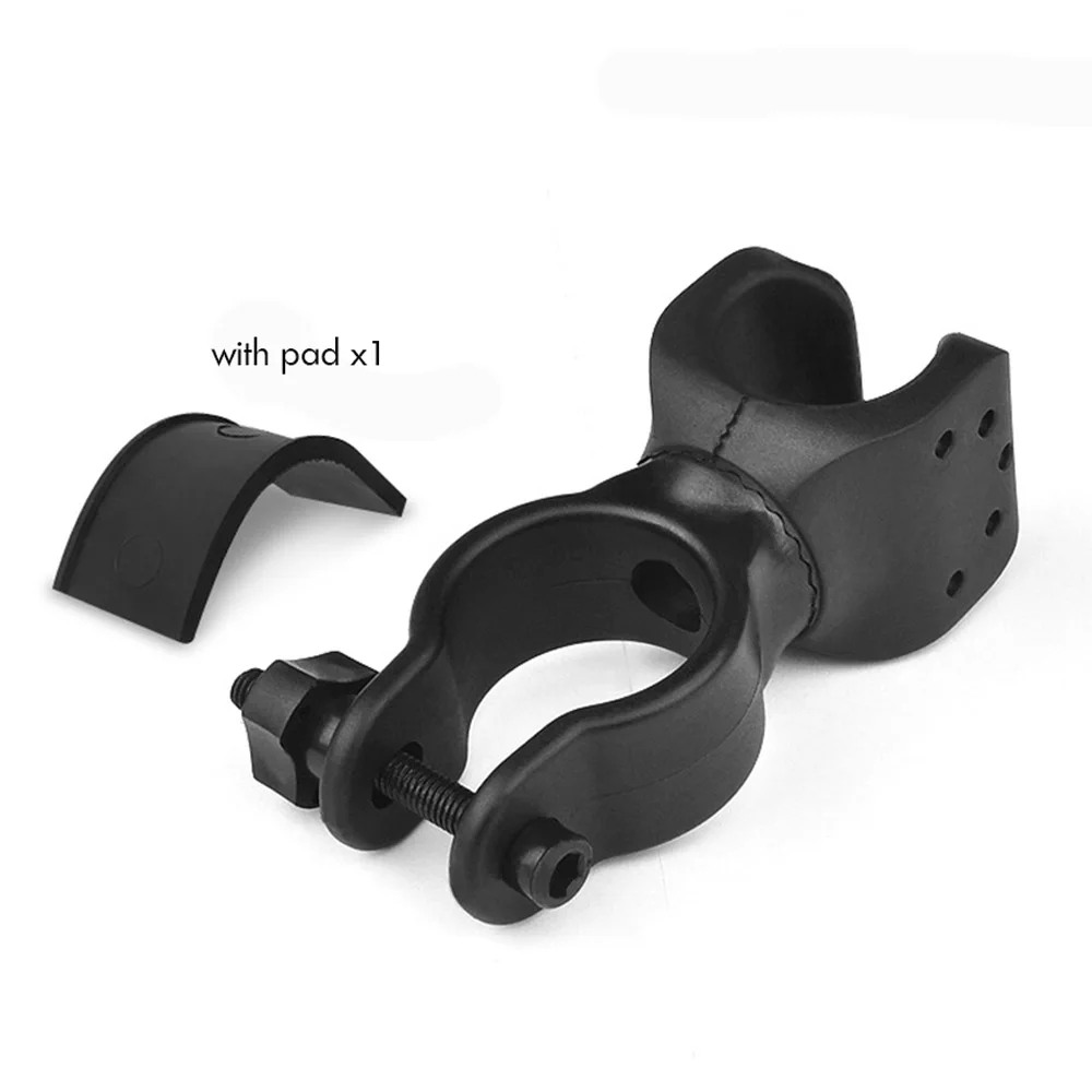 

Free Shipping 360 Swivel Bike LED Flashlight Mount Bracket Flash Torch Holder Front Light Clip Clamp Lantern Soporte Bicycle