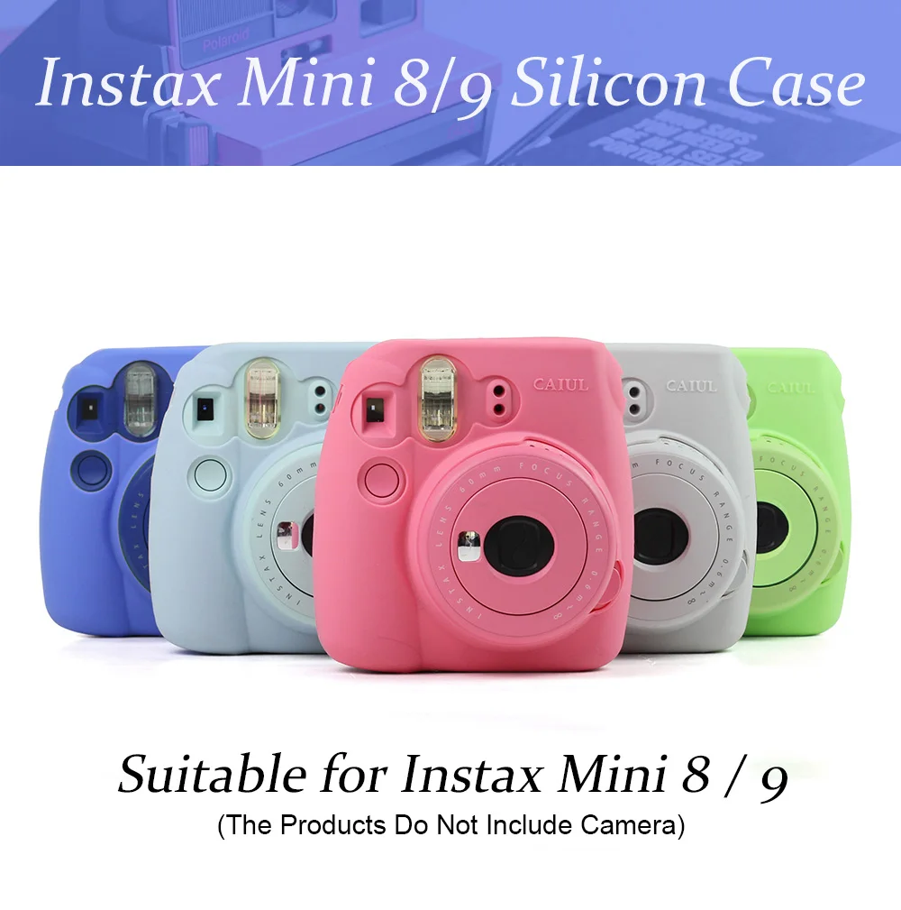 Caiul Exclusive 5 Colors Fujifilm Instax Mini 8 Mini 9 Instant Camera Silicon Case Buy Instax Mini 9 Silicon Case Fujifilm Instax Mini 8 Instax Mini 8 Case Product On Alibaba Com
