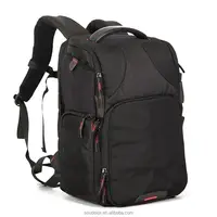 

Polyester Professional DSLR Backpack style laptop camera bag backpack