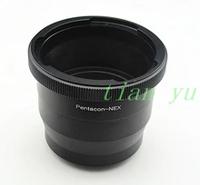 Pentacon 6 Kiev 60 lens to (for) Sony E mount NEX Adapter A7 A7R A6000 NEX-5T 7+tripod mount