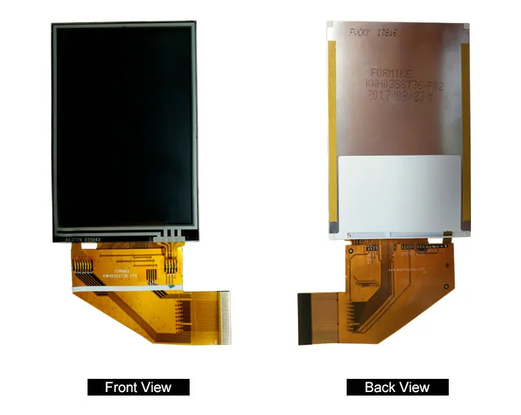 3.5 Inch Rgb Interface 40 Pin 320x480pixels Flexible Lcd Display With