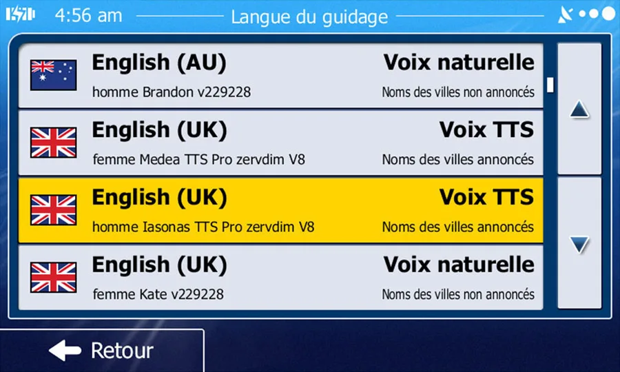 Truck SAT NAV GPS Navigation 7 inch Capacitive GPS Smart Voice Reminder 8 GB ROM 256 MB Global Navigation Satellite System