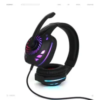 

2018 Best 7.1 Channel Surround Sound 3.5 MM Gaming Headset with Mic for PC XBOX ONE PS4, Fashion Headset Stereo Glowing Headset