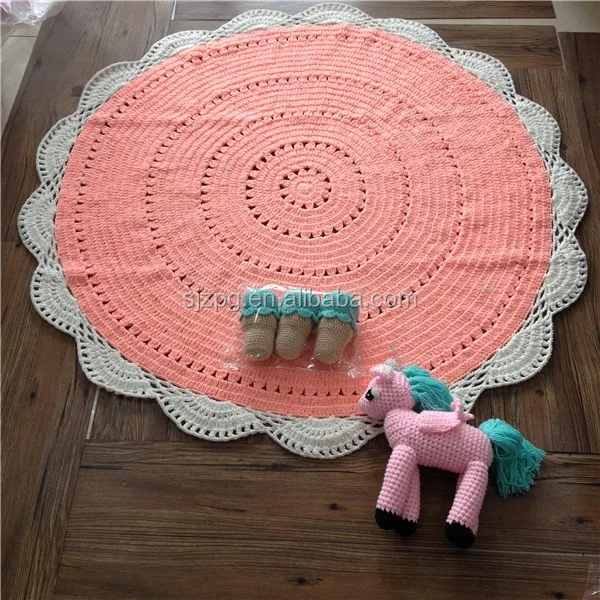 

Factory outlet more than 100 styles Nursery Crochet Rug