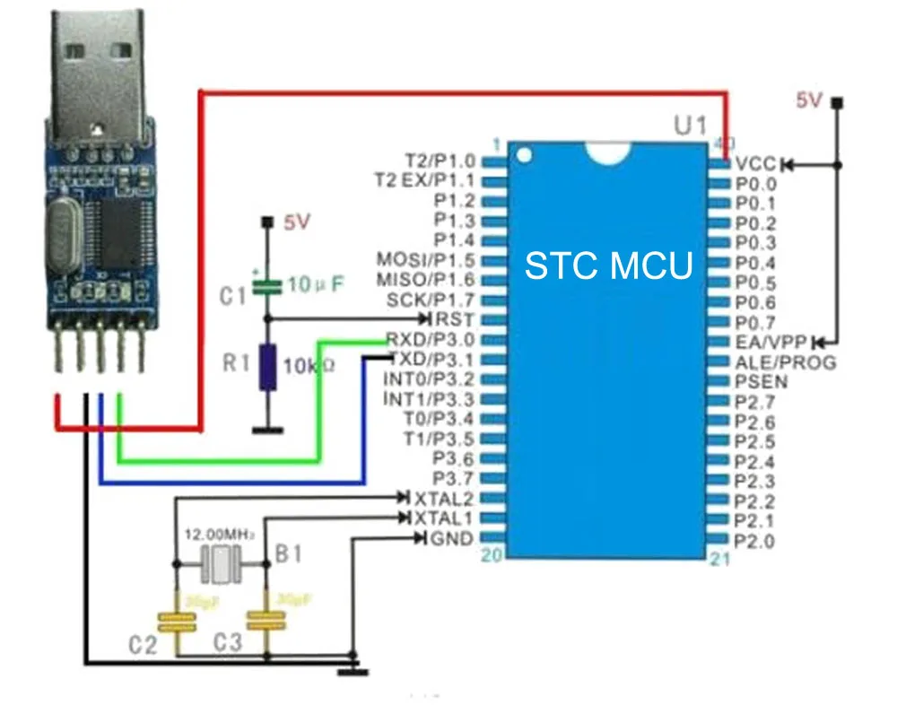 pl2303 usb 转 rs232 ttl 转换器适配器模块与防尘盖 pl2303hx