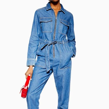 denim boiler suit ladies