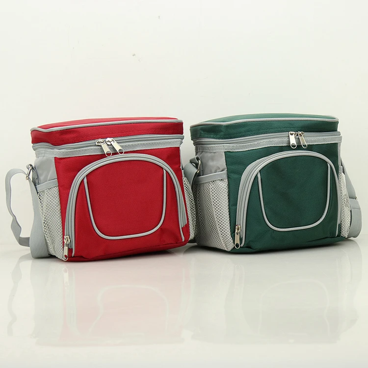 Simple Design Collapsible Thermos Cake Cooler Bag With Shoulder Straps