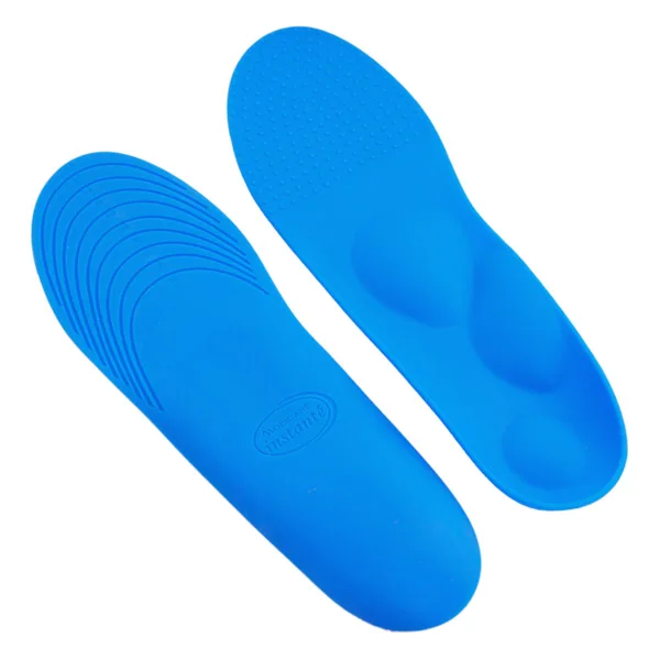 

natural blue rubber magnetic foot massage insole