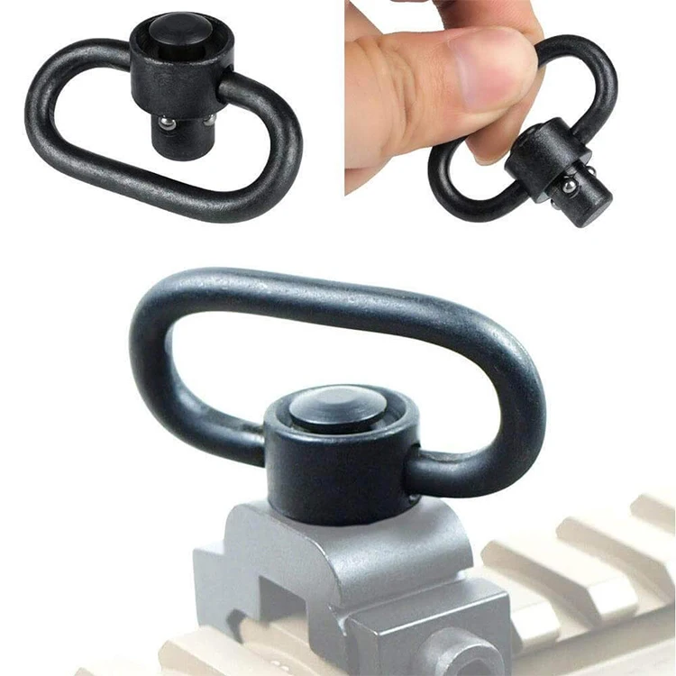 Heavy Duty Push Button Quick Release Swivels Stud Qd Sling Swivel 1inch