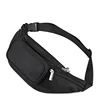 Fanny Pack 5-Zipper Pockets Nylon Waist Bag For Women Men Trainer Gym Workout Sport and Travel Running Belt