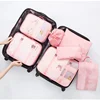 china supplier High Quality large waterproof portable travel carry on luggage bags luggage travel set 7 sets Packing Cubes